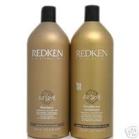 Redken All Soft Shampoo & Conditioner Liter Set