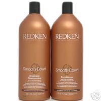 Redken Smooth Down Shampoo & Conditioner Liter Set