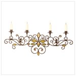 Metal Wall Candle Holder