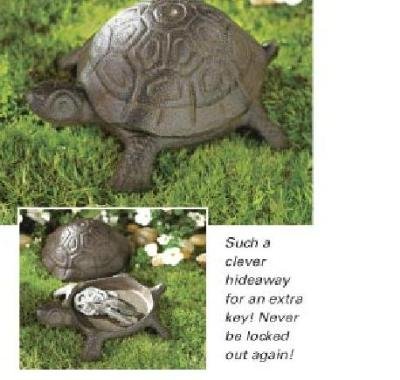 Old World Turtle Key Hider