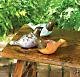 Bird Family Trio Statuary