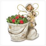 Country Angel Gardener Figurine