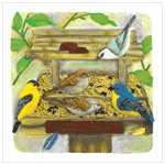 Backyard Birdfeeder Plaque