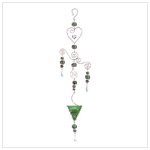 Green Hanging Candleholder