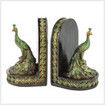 Peacock Bookends