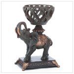 Lucky Elephant Candleholder