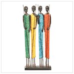 African Village Women Figurine