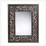 Wood Carved Framed Mirror
