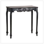 Scallop Detail Hall Table