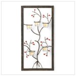 Five Candle Wall Adornment