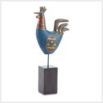 Abstract Rooster Statue