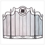 Tuscan-Design Fireplace Screen