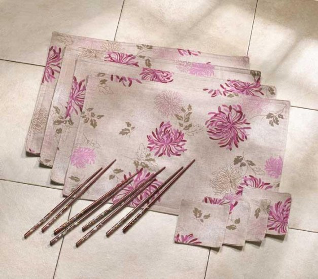 12 pc Asian Table Top Set