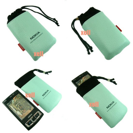 G2 Nokia Bag Pouch Case for N95 8GB N82 N81 N73 5310 5610, Green **Free Shipping**