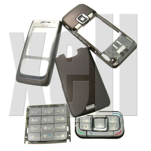 Premium Housing Cover Fascia for Nokia E65, Brown **Free Shipping**