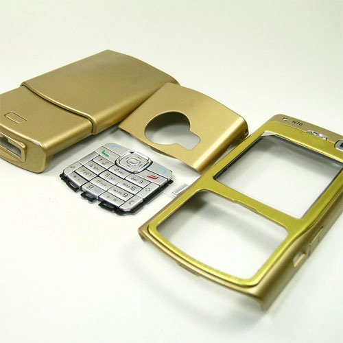 Housing Cover Fascia for Nokia N70, Gold **Free Shipping**