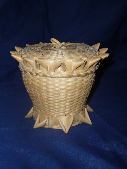 Native American Sweetgrass/Splint Basket