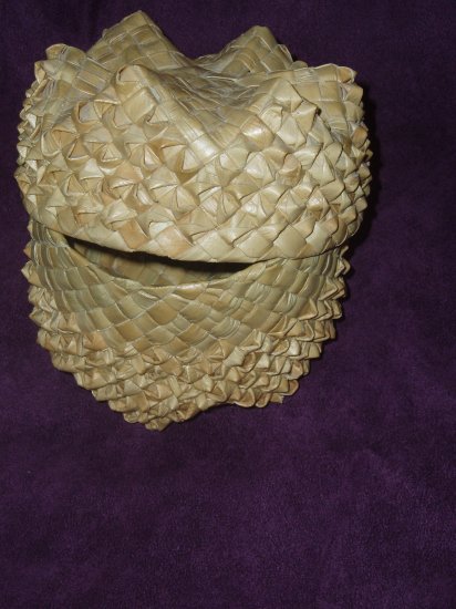 Native American Sweetgrass/Splint Basket