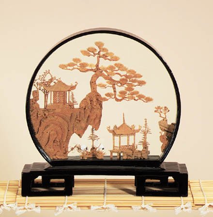 Round Cork Sculpture