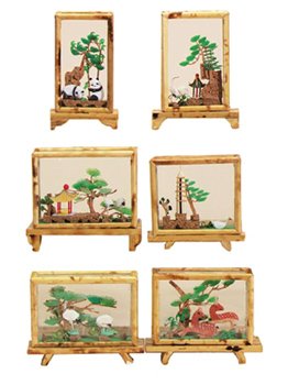 6 Piece Cork Sculpture