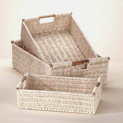 CORN HUSK NESTING BASKETS