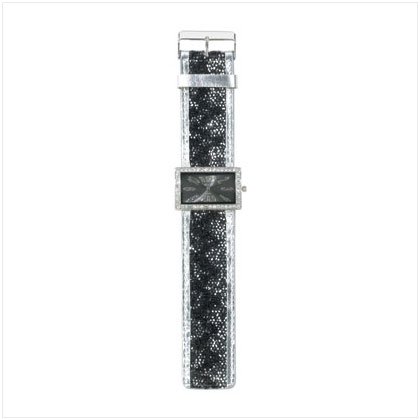 Black Jeweled Lady's Watch
