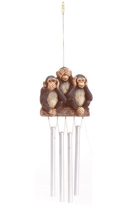 No Evil Monkey Chimes
