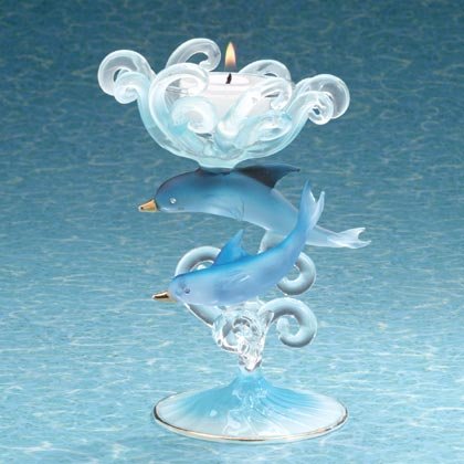 Dolphin Candle Holder