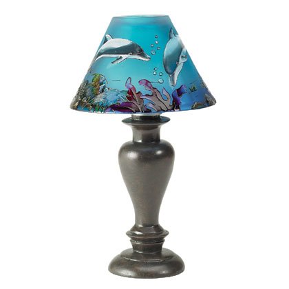Dolphin Candle Lamp