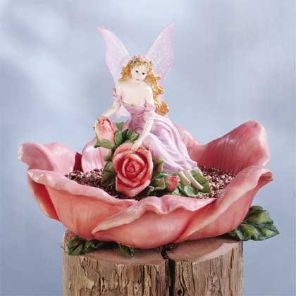 Fairy & Rose Bird Feeder