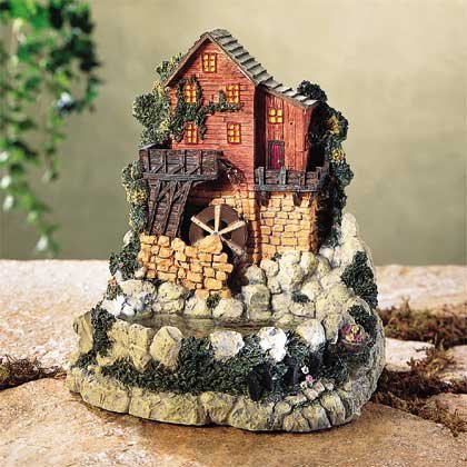 Tabletop Water Wheel Fountain