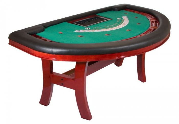 Bravatto Deluxe Edition Black Jack Table - Cherry Finish