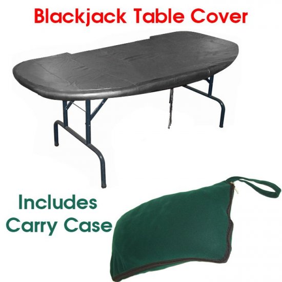 Black Jack Table Cover - 72"