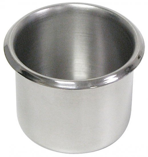 Set of 10 Cup Holders - Stainless Steel (small size)