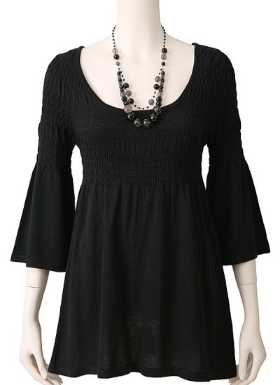 Knitted Smoked 3/4 Top