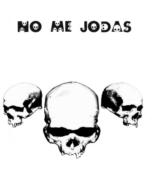 NO ME JODAS SKULL TEE