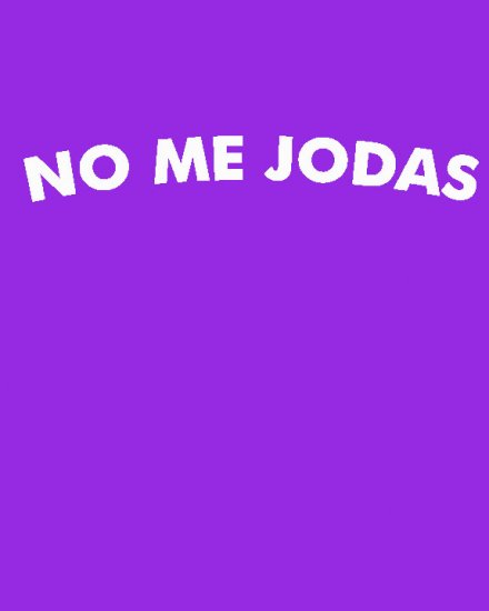 No me jodas