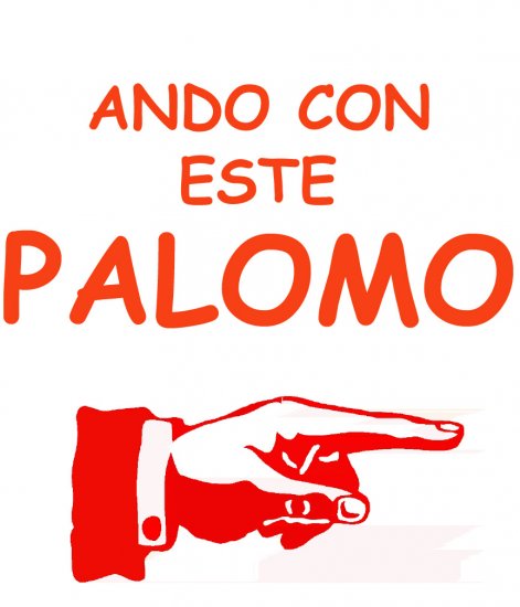 Ando con este palomo