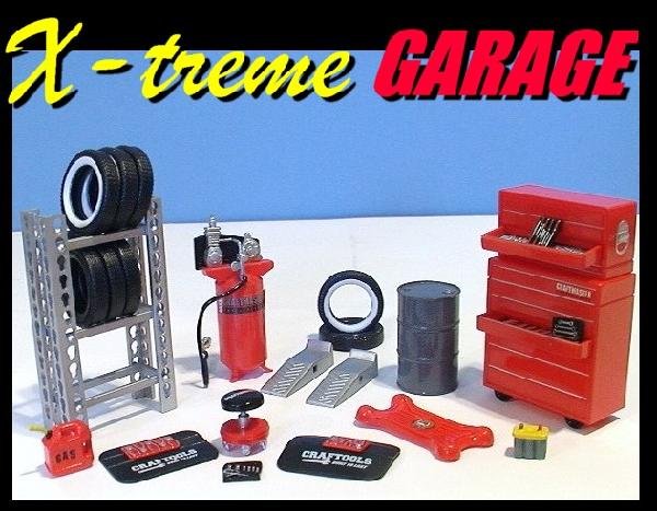 MASTER MECHANIC GARAGE TOOL SET FOR YOUR MODEL CARS