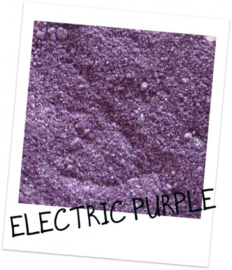 Mineral Makeup~ Eye Shadow Sample ~ Electric Purple