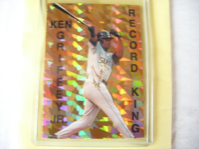 1994-95 "KEN GRIFFEY JR." Record King Rare card #176, 1 of 10,000 Mint