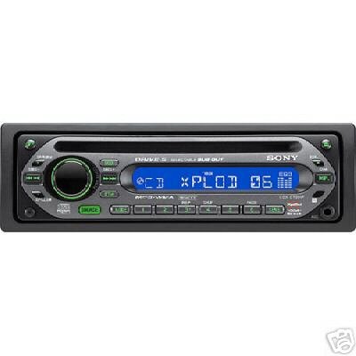 SONY X-PLOD 45x4 Cd, Mp3, Wma, Am, Fm Car Stereo New