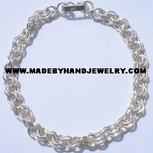 .950 Silver Chain Bracelet *EMAIL SIZE FOR AVAILABILITY AND PRICE*