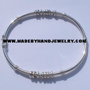 .950 Oval Silver Bracelet *EMAIL SIZE FOR AVAILABILITY AND PRICE*