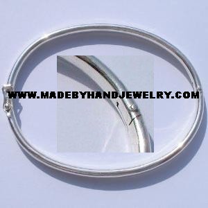 .950 Oval Silver Bracelet *EMAIL SIZE FOR AVAILABILITY AND PRICE*