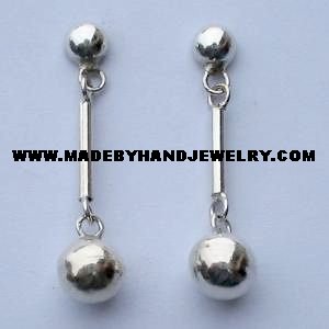 .950 Pure Silver Earrings (No. 8)