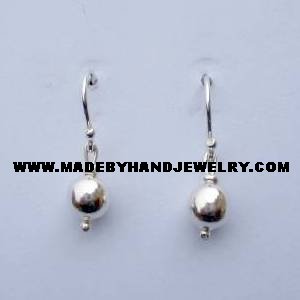 .950 Pure Silver Earrings (No. 8)