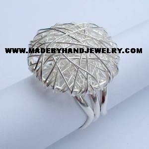 .950 Silver Ring *EMAIL SIZE FOR AVAILABILITY AND PRICE*