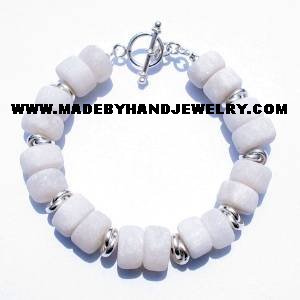 .950 Silver Bracelet with Huamanga Stone *EMAIL SIZE FOR AVAILABILITY AND PRICE*
