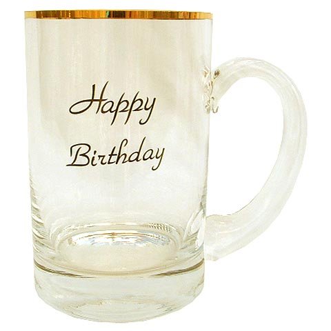 Happy Birthday Beer Mug